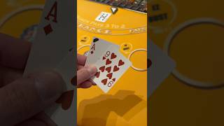 blackjack NEVER goes as planned 🤣 gambling casino [upl. by Hogue]