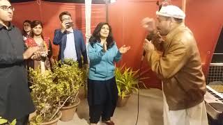 Gilgit Shina new song  Imtiaz Hussain Shahki at Karachi [upl. by Aynatan603]