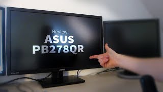 ASUS PB278QR Bester 27ZollMonitor – Review Erfahrungsbericht Test [upl. by Llerehc]