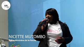 TOUT VA BIEN  Nicette Mutombo Ministère de la Parole [upl. by Karia458]