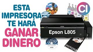 Esta Impresora te hará ganar mucho DINERO  Epson L805 [upl. by Negaem]