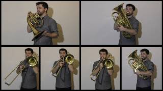 Mellophone Solo  Aranjuez brassed off [upl. by Ayomat]