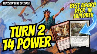 MTG Explorer Top Tier Aggro  Boros Convoke [upl. by Bautram]