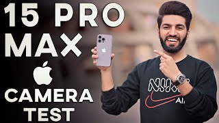 Iphone 15 Pro Max Camera Quality Test in Photography amp Videography at Outdoor Indoor amp Night [upl. by Nallek]