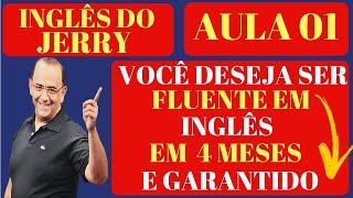 Programa para Aprender Ingles Gratis  Aula 01 Jerry Costa [upl. by O'Kelly]