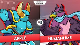 Apple Shovel Knight vs humanlime Wrastor  Mid Off 60 Grand Finals [upl. by Iek839]