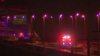 Deadly crash closes Platt Bridge which connects drivers to Philadelphia International Airport [upl. by Adine]