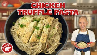 CHEF RV’s CREAMY CHICKEN TRUFFLE PASTA [upl. by Nailliw]