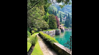 The beautiful Hotel Villa Cipressi in Varenna Italy 🇮🇹 [upl. by Ebert654]