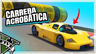 GTA ONLINE CARRERA ACROBÁTICA ÉPICA 2 [upl. by Nydroj]