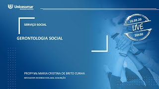 4ª LIVE GERONTOLOGIA SOCIAL [upl. by Ardnuahc607]