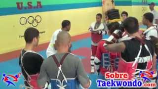 Entrenamiento de Taekwondo con Gabriel Mercedes [upl. by Gans856]