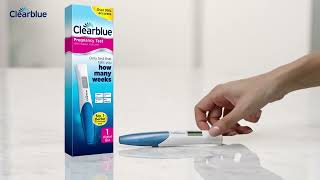 How to Use Video Clearblue Pregnancy Test with Weeks Indicator UK [upl. by Iturhs650]