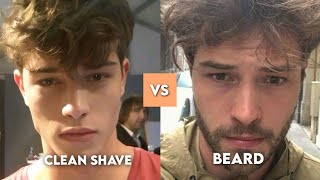 BEARD or CLEAN SHAVE which looks better [upl. by Kerril]