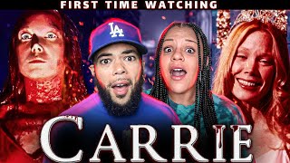 THIS WAS WICKED  CARRIE 1976  FIRST TIME WATCHING  MOVIE REACTION [upl. by Eneryc]