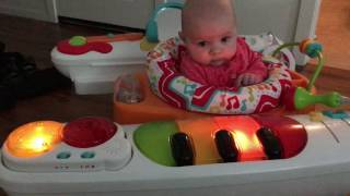 FisherPrice 4in1 Step n Play Piano demo song mode [upl. by Juni]