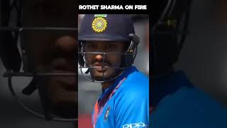 Rothit Sharma on fire 🔥🥶🥵shorts trending vairalshort youtubeshorts cricket [upl. by Chaney531]