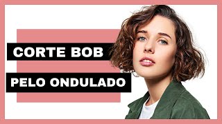 💥APRENDE a hacer este CORTE BOB para pelo ondulado 👈🏼 [upl. by Fessuoy]