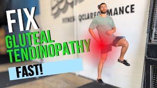 The Best Exercise For Lateral Hip Pain Gluteal Tendinopathy Bursitis FAI The Wall Hip Hike [upl. by Leontine]