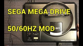 SEGA Mega Drive 5060 hz Mod PAL  YouTube [upl. by Ynej548]