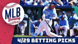 MLB Betting Predictions 42924  MLB Betting Picks [upl. by Ateekan449]