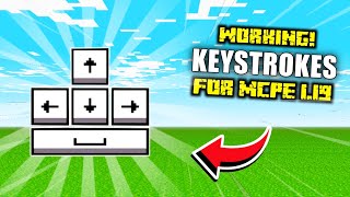 Keystrokes for minecraft bedrock edition  keystrokes mcpe 120  Working Keystrokes MCPE [upl. by Sievert813]