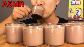 ASMR 제티 먹방 음료수 원샷 CHOCOLATE MILK DRINKING SOUNDSNO TALKING MILK TEA 따뜻한 겨울 차 ASMR REAL EATING [upl. by Dael]