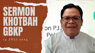 Sermon Khotbah Minggu Ini  14 Juli 2024  Kej 471824 [upl. by Bliss]