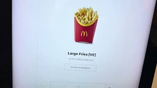 Acrelec Self Ordering Kiosk at McDonald’s A13 Service Orsett [upl. by Obara]