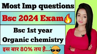 bsc 1st year organic chemistry most important questions for bsc 2024 exam notes pdf knowledge adda [upl. by Ozzie156]