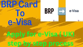 New UK eVisa Online Application  BRP to eVisa  Malayalam brp evisa [upl. by Col]