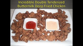 So Tender NO Teeth Needed Incredible Double Tenderized Buttermilk Deep Fried Chicken Gizzards Recipe [upl. by Link]