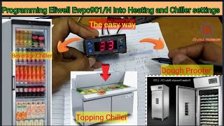 HOW TO WIRE AND PROGRAM ELIWELL EWPC901N INTO CHILLER AND HEATING SETTINGS PART1 [upl. by Okoyik583]