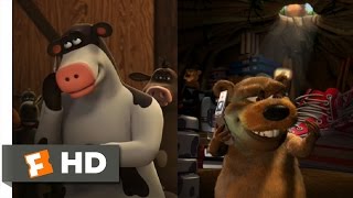 Barnyard 610 Movie CLIP  Fooling the Farmer 2006 HD [upl. by Ohploda]