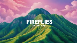 Fireflies by Owl CitylyricsAlimusic30 🎧 [upl. by Roxy]