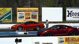 4G eclipse GT at the dragstrip [upl. by Aicxela]