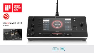 Bosch Security – Highlighting the DICENTIS Interpreter desk [upl. by Kimmel177]