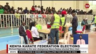 Karate Federation Elections I Richard Ngichabe is the new chairperson [upl. by O'Grady183]