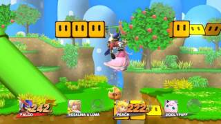 Super Smash Bros Stamina Battle 37 Falcos Final smash is OP [upl. by Sontich789]