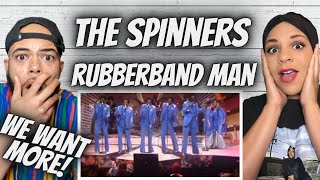 HOLY MOTOWN FIRST TIME HEARING The Spinners  Rubberband Man REACTION [upl. by Shirlene]