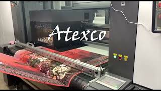 Atexco 3180DT  Digital Textile printer textileprintingtextilefactoryculture smallbusiness [upl. by Lamej]