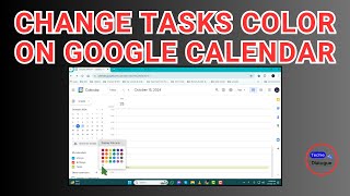 How to Change Tasks Color on Google Calendar [upl. by Lund]