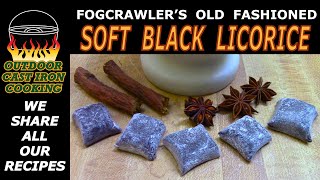 Fogcrawlers Old Fashioned Soft Black Licorice [upl. by Anayaran925]