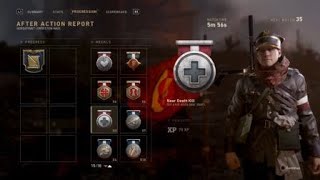 Call of Duty® WWII hordepoint groeston haus win 250 to 57 26 kills [upl. by Eissirc]