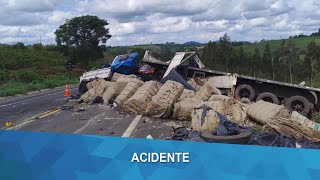 Grave acidente deixa uma vítima fatal na MGC 491 em Guaranésia [upl. by Revolc]