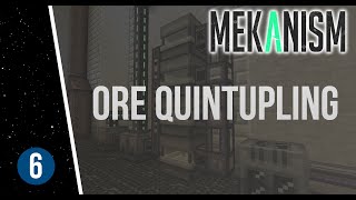 Minecraft  Mekanism Tutorial Part 6 Quintuple Ore Processing [upl. by Egdamlat557]