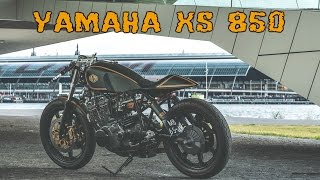 YAMAHA XS850 Cafe Racer [upl. by Ecirpac]