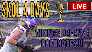 SKOL 4 Days Vikings destroy Giants [upl. by Eichman]