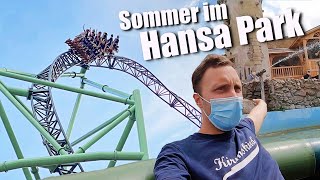 Wir zeigen euch Deutschlands einzigen Freizeitpark am Meer  Hansa Park 2021  Vlog 249 [upl. by Humbert]