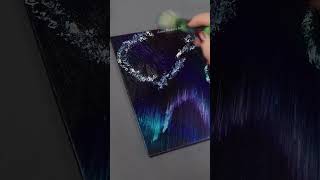 How to paint northernlights oilpainting art [upl. by Suilenrac]